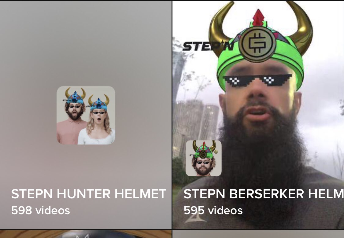 ArmandiElaion's tweet photo. I was not expecting this!!! #LUCKYclan took over tiktok even that their filter was posted 24 after the #GMTclan!! This battle is fierce 💪🏼💪🏼 #STEPN #STEPNheroes #STEPNvillagers @jameswerk @kingtroll @bnBeth_solvax @Ziricote521 @LadiesLeg @STEPN_Elite @StepnSPAIN @BlairStepnista https://t.co/ce2iaXsT5B