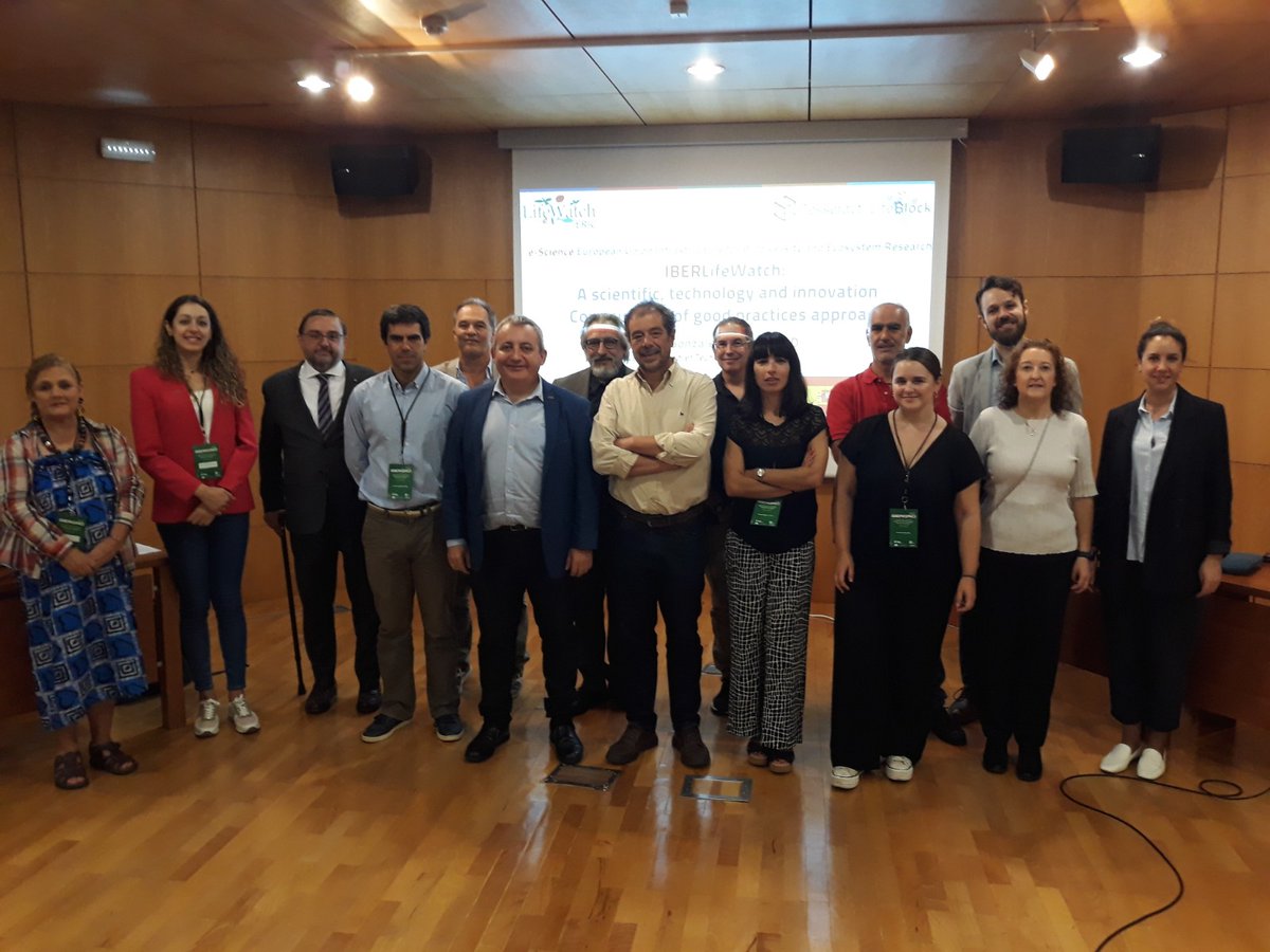 LifeWatchERIC's tweet photo. Thanks to everyone who participated in our #IBERWATCH workshop today, where we heard about innovative #ERDF @CSIC projects for #biodiversity + new funding opportunities for cross-border Iberian cooperation supported by #EU. It has been a great few days at #IBERGRID2022 at @UAlg https://t.co/3MtZke2qLf