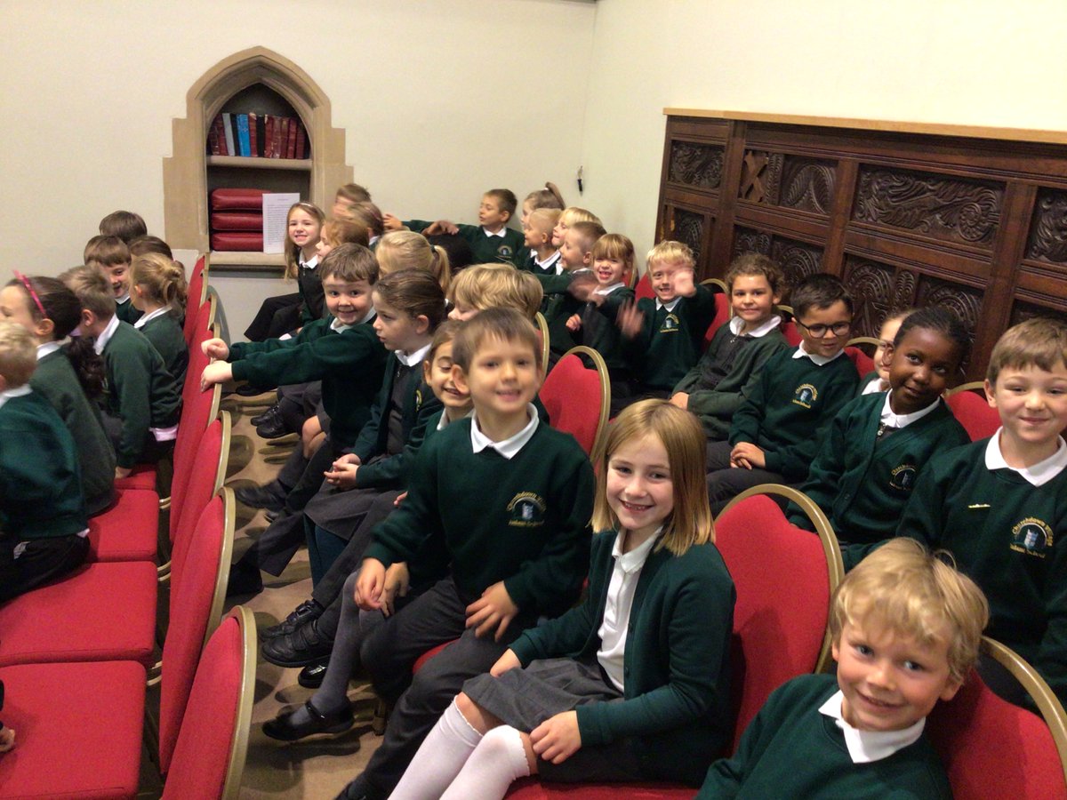Y2 at the church for Harvest Festival 🍂
