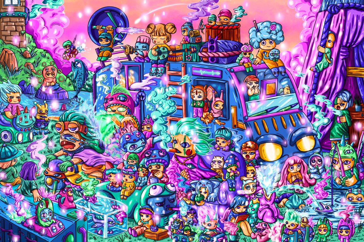 Gai_sty's tweet photo. Hii💖💜 #portfolioday 
Enjoy my Universe!!💜 https://t.co/pLpkAdLLRb