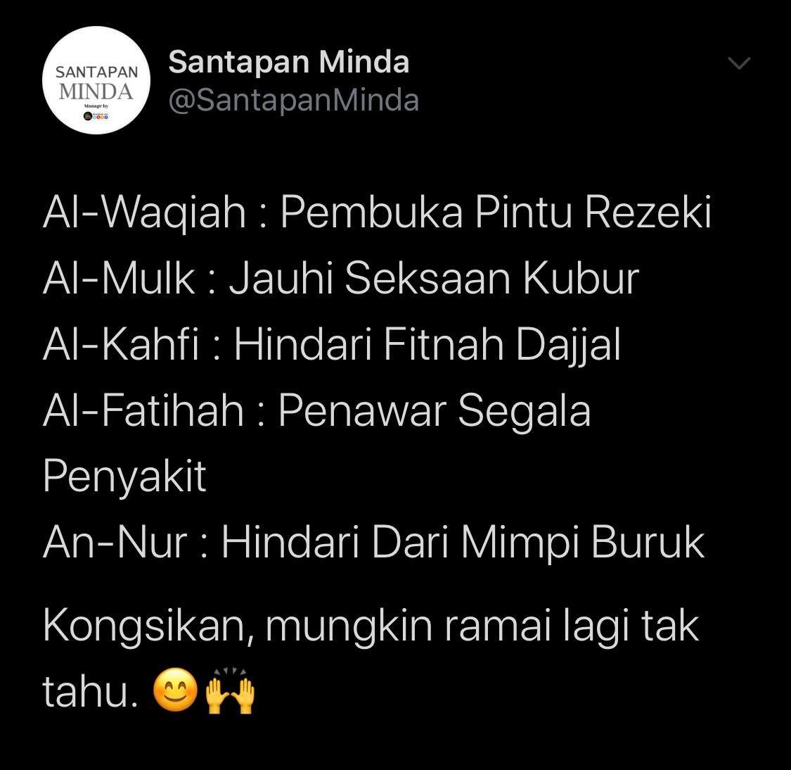 Santapan Minda (@santapanminda) on Twitter photo 