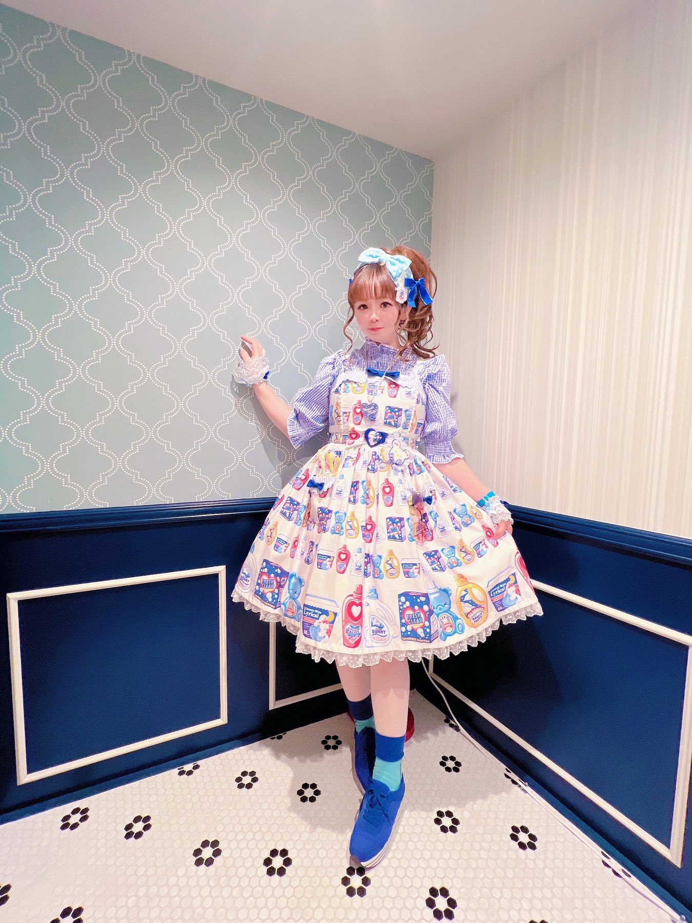 SunnySmileLaundry ワンピース Angelicpretty | escolalf.com.br