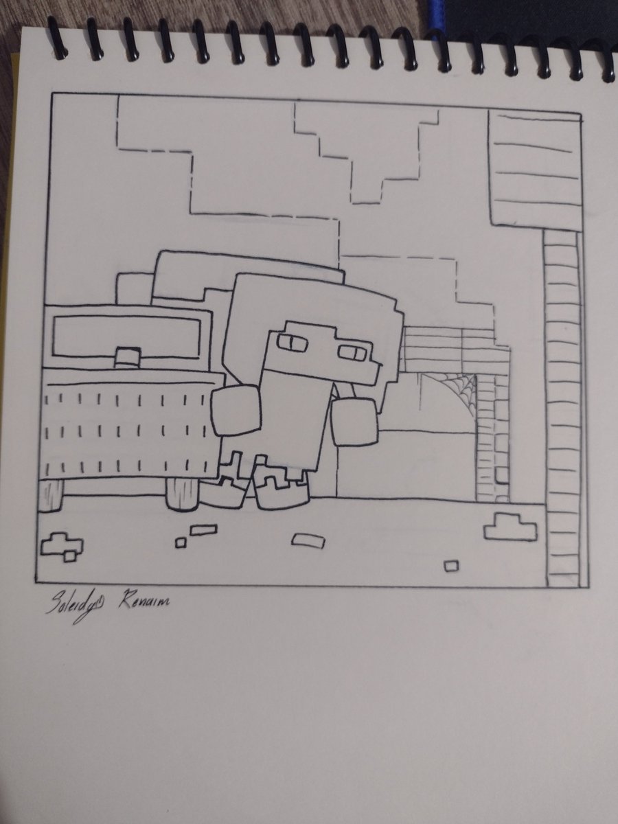 RoronoaSoleidy's tweet photo. Segundo es el Rascal.
Solo faltaría el otro golem que...de agregar a otro golem era mejor el golem de cobre, pero bueno.
#MinecraftLive2022 #MinecraftLive #Minecraftfanart #minecraftrascal https://t.co/vIOuJZN033