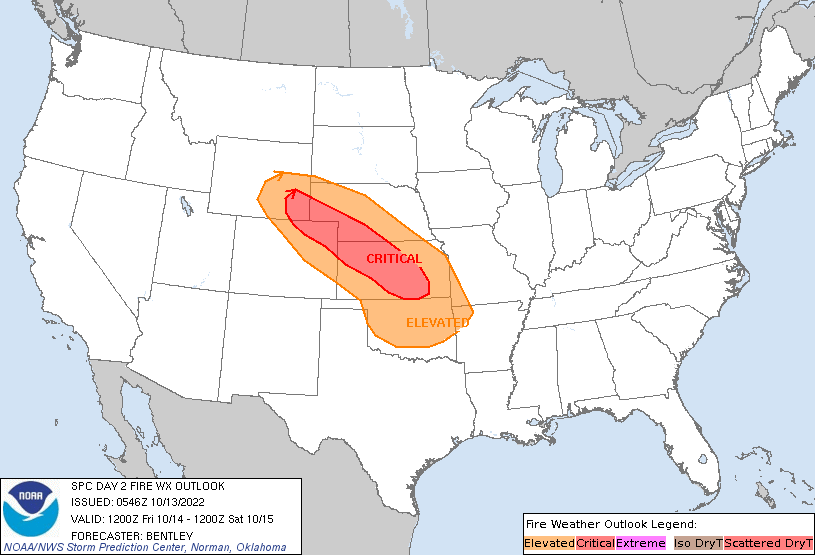 LimWeather's tweet photo. D2 #SPC #FireWX: #Critical risk in NE #Colorado, SW #Nebraska, SE #Wyoming, #Kansas esp #Wichita, #Cheyenne, #Salina, #hutchinson, #Laremie, #GoodlandKS and #FortColins cities
#KSwx #WYwx #COwx #NEwx #USwx #wxtwitter https://t.co/hjZtq2Feyr