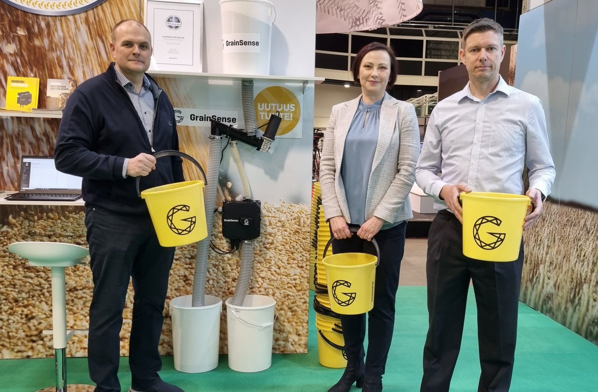 Live update: Our team is ready and first impressions are great.
Visit us at the Agricultural fair in Helsinki and get our logoed bucket.

Availability is limited! https://t.co/nzMMItEB4M