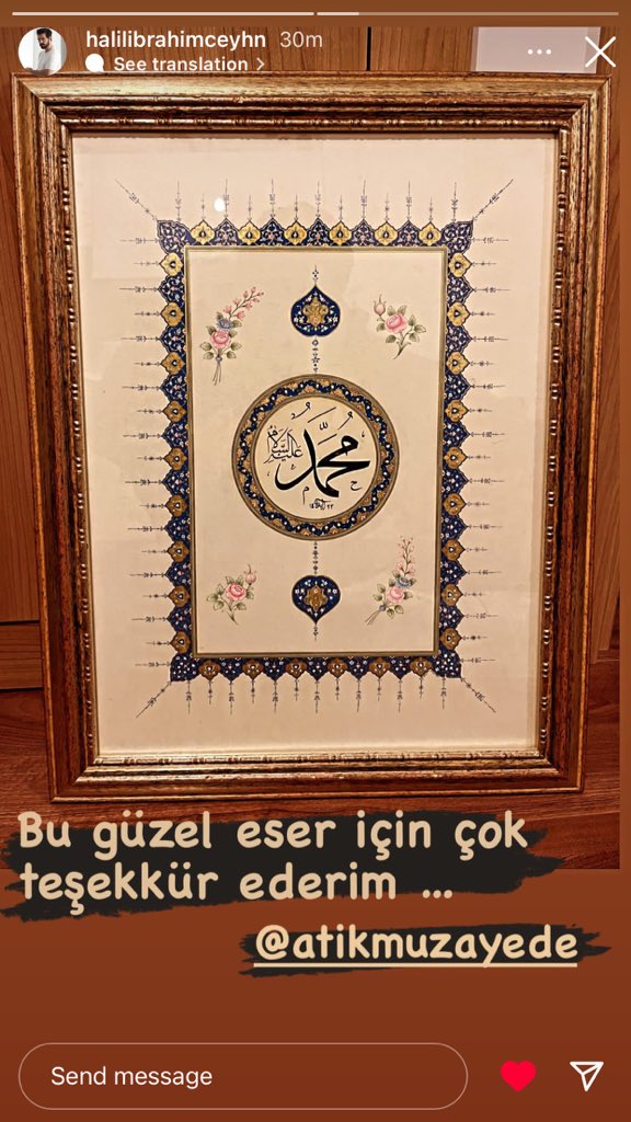 halilibrahimir's tweet photo. Halil İbrahim Ceyhan ig story 🌷

#HalilİbrahimCeyhan https://t.co/mAgoL5y6Zy