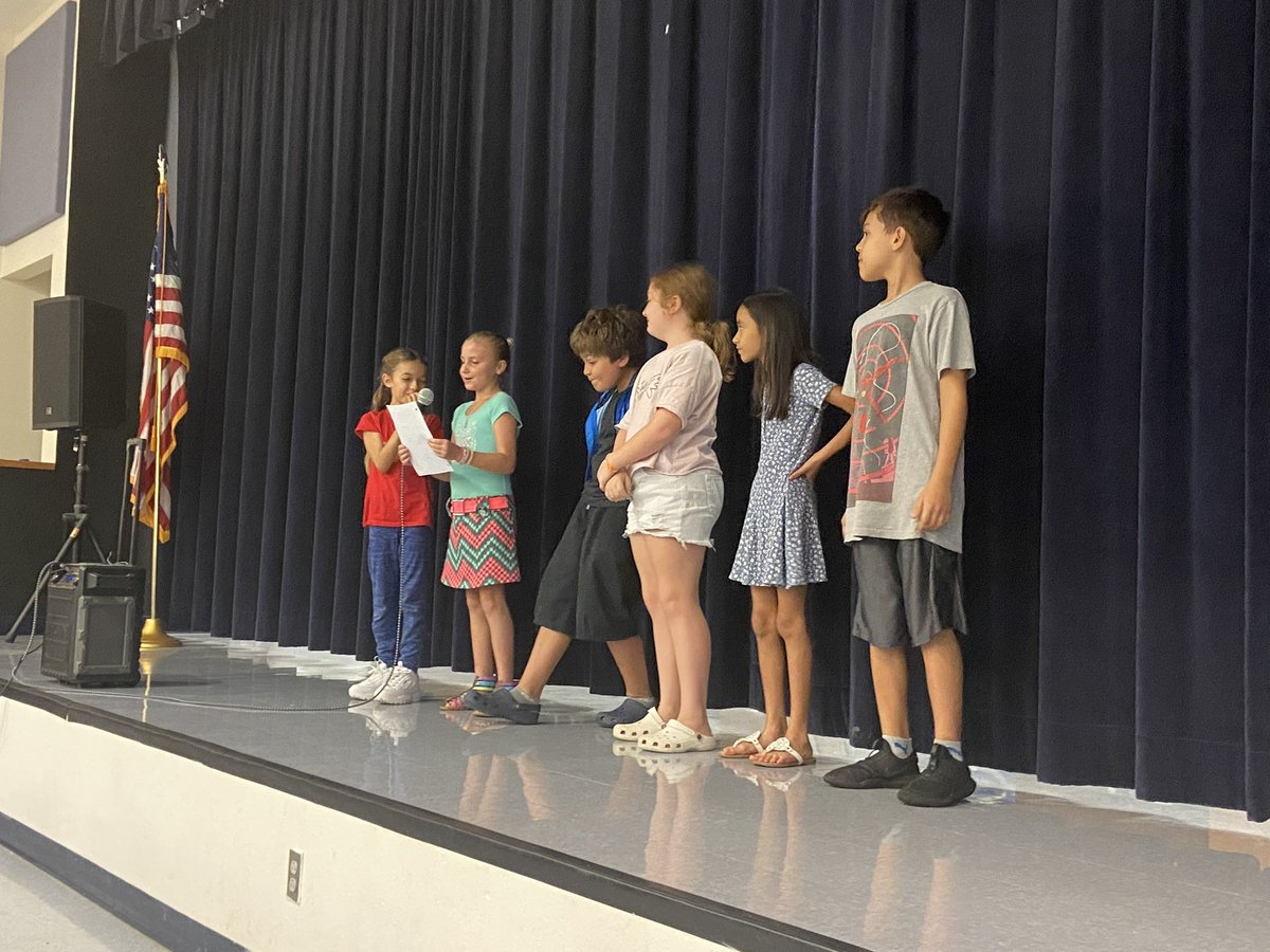 The Bonneville K-Kids attended the Avalon K-Family meeting. Vice President Katie lead the speech to share all the things our club is doing for our school and community! <a href="/OcpsEast/">OCPS East</a> <a href="/NStevens_ocps/">Retired Principal Stevens</a> <a href="/OcpsEast/">OCPS East</a>