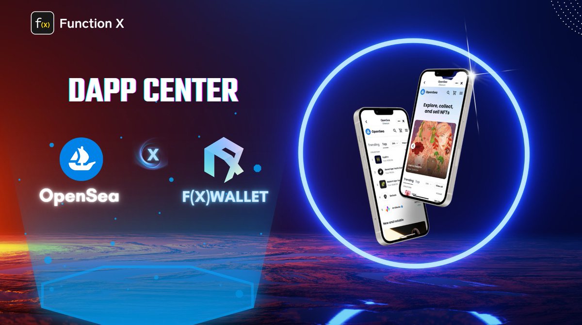 PundiAI's tweet photo. Covering the fourth DApp supported on f(x)Wallet's #DAppCenter, @OpenSea π₯
#OpenSea is the world's first and largest digital marketplace for crypto collectibles and non-fungible tokens (#NFTs). Users are able to buy, sell, and discover exclusive digital items. https://t.co/j31i08DAFK