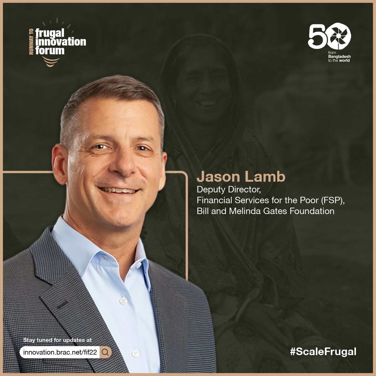 BRACworld's tweet photo. “Digitisation and technology have been an important change, accelerated through the pandemic. With it, the need to address the digital divide is just as important” Jason Lamb, Deputy Director, FSP @gatesfoundation #FIF2022 #scalefrugal https://t.co/7mOOXOpHoe