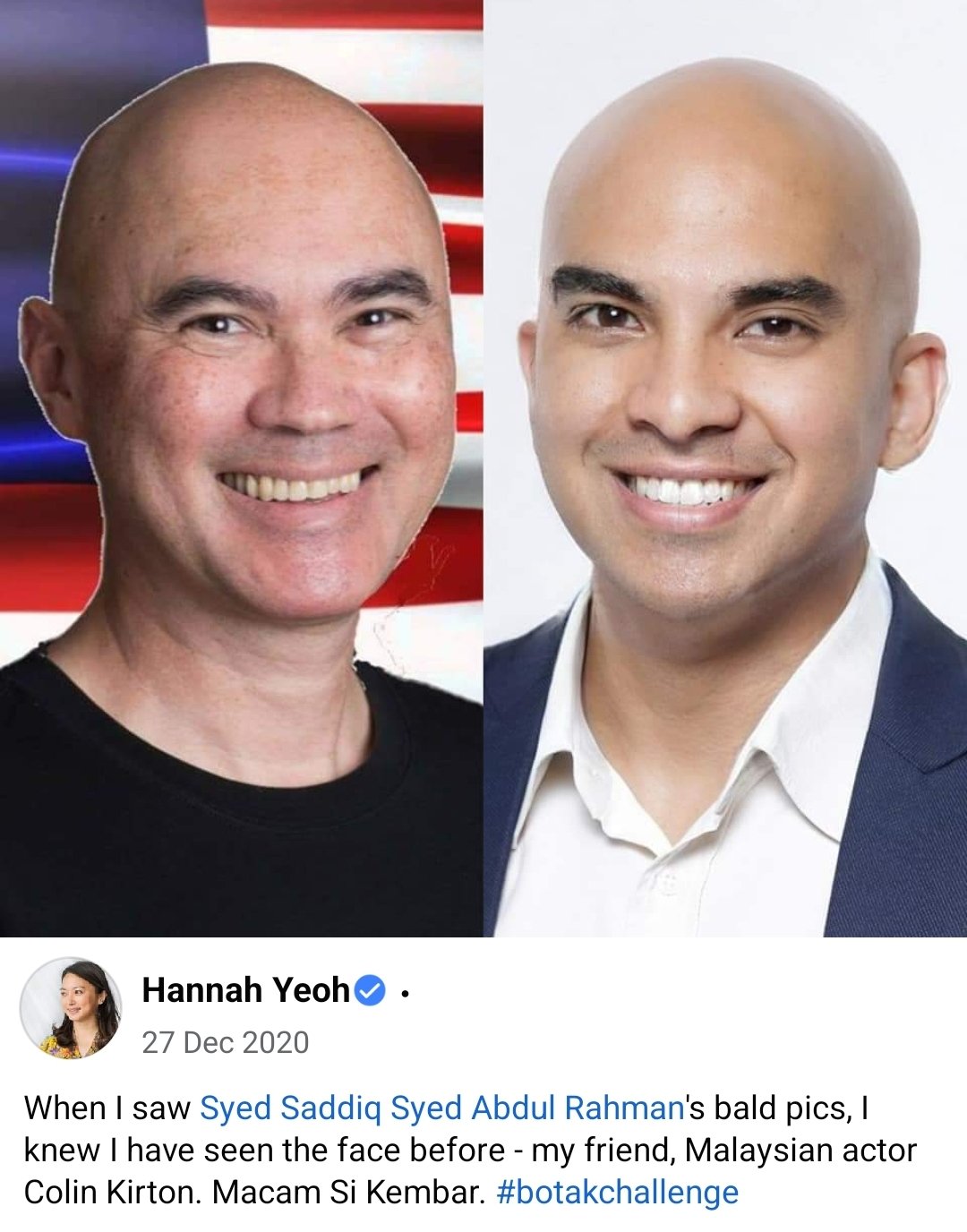 Hannah Yeoh on Twitter "Saying Person A looks like Person B is not