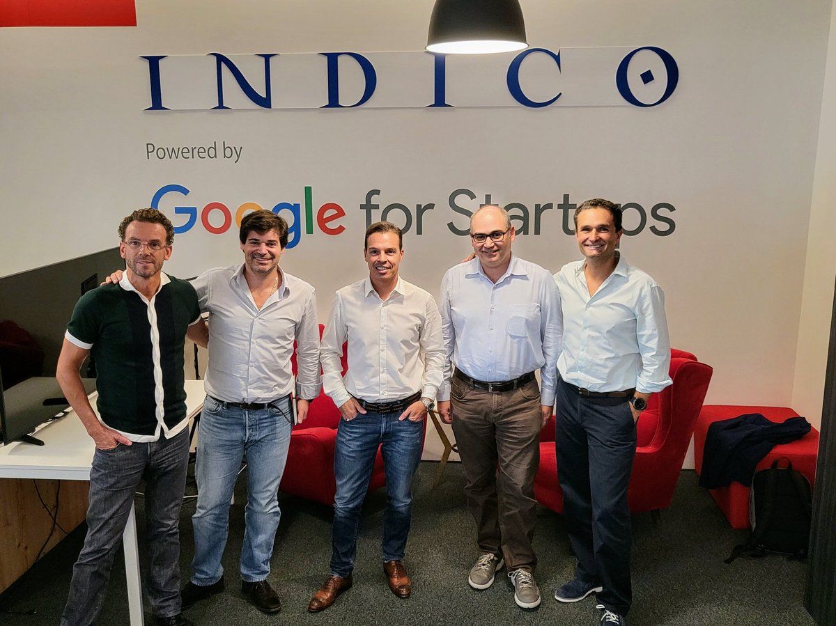 Visiting the team <a href="/IndicoCapital/">Indico Capital Partners</a>, a fantastic partner of <a href="/GoogleStartups/">Google for Startups</a> with their best in class acceleration program