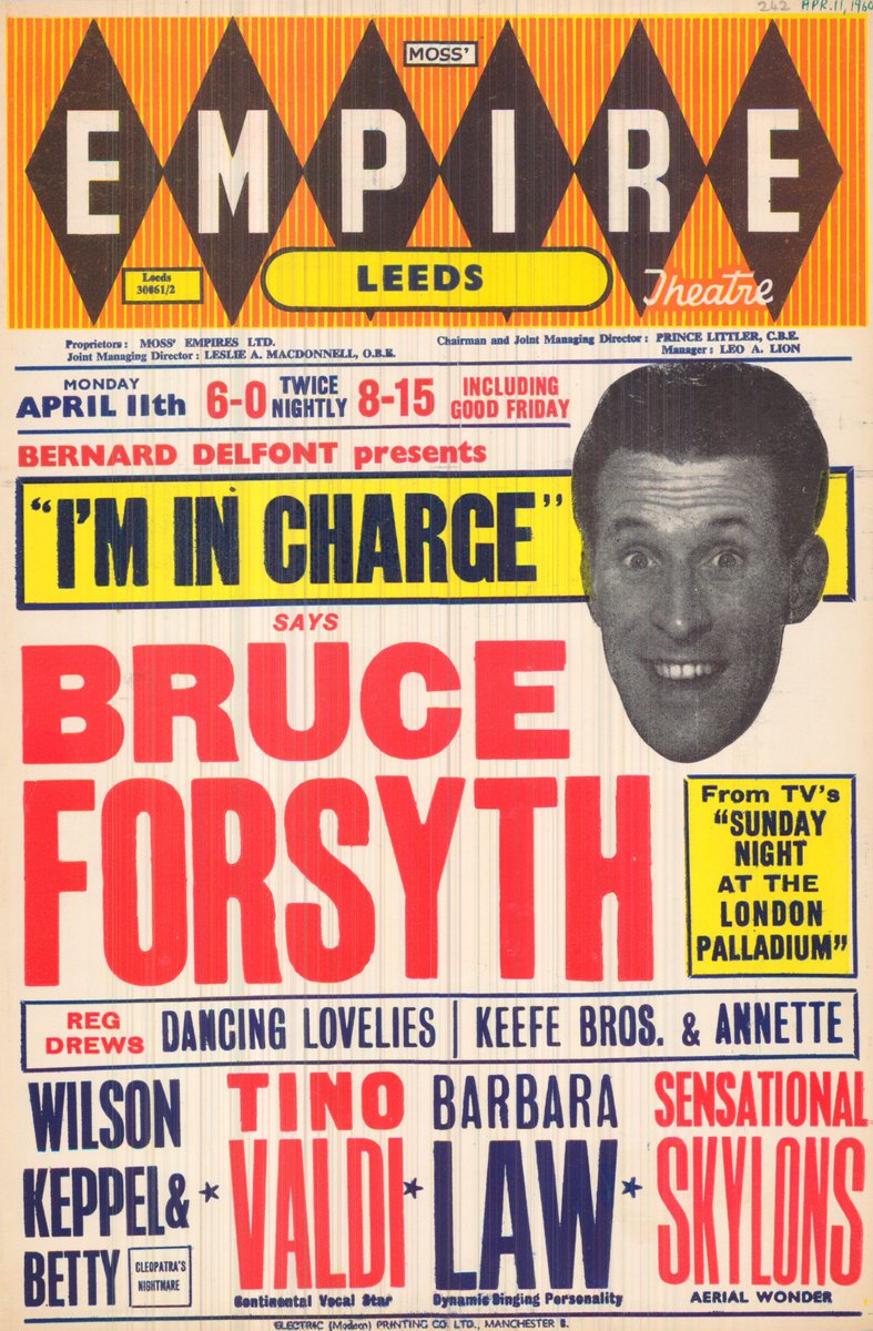 CityVarieties's tweet photo. It's #ThrowbackThursday! 🎭

@LeedsLibraries are the creators of the Leodis archive with over 68,000 images (and counting!) of Leeds and Loiners over the years PLUS 5000+ playbills from 1781-1998.

We spoke to Louise Birch about the project. Read more 👉 https://t.co/lwBEQ2mn8e https://t.co/JHwUfNumEB