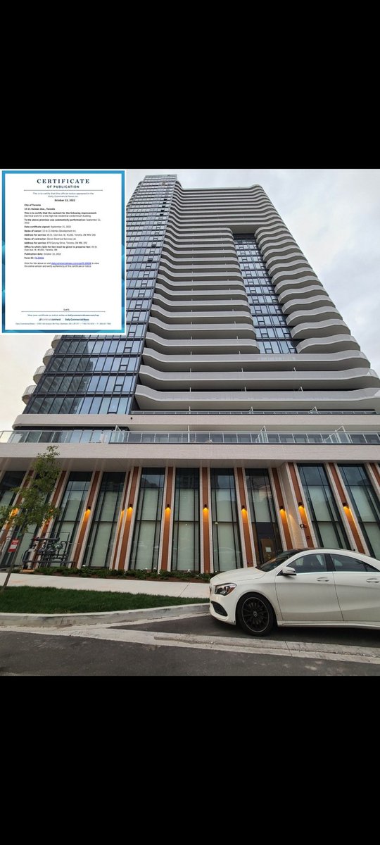 ZeremElectrical's tweet photo. Proud to have achieved Substantial Performance for the electrical work at Azura condos for @ClarkBuilds and @CDDevelopments https://t.co/0JicHbV3kD