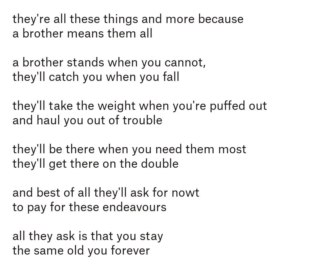 PoetClockwork's tweet image. WHAT IS A BROTHER?

#poem #poet #poetrytwitter 
#poetry #poetrycommunity