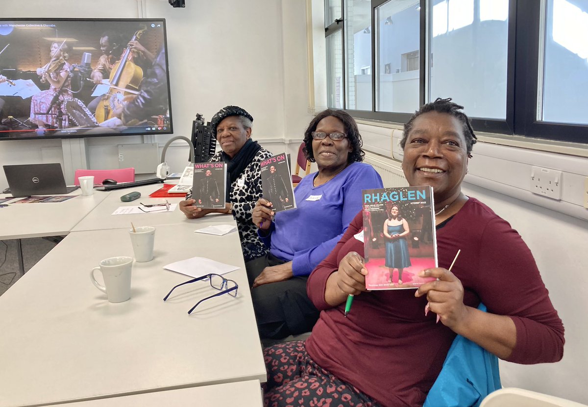 GuyOD8's tweet photo. Thanks to the @WindrushCymru group for discussing the @RWCMD performance programme with me today. The group and I are now planning on seeing Drama, Opera and Music at RWCMD very soon! https://t.co/yBrUveOydd