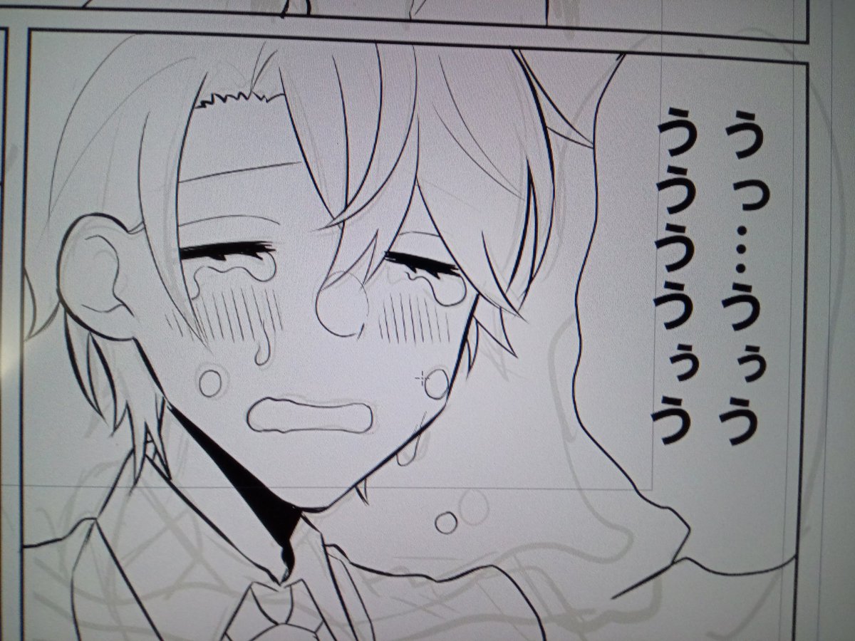 たくさん泣いてくれるキャラを描きたいが為に新作を描き始めちゃったよ 