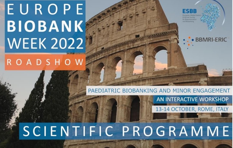 ClaudioCarta_4's tweet photo. #Europe #Biobank Week Roadshow #Meeting
Started โ
๐๐ปโโ๏ธ
#EBW22 @BBMRI_it @bambinogesu
@saracasati @RoseFavresse
#RareDisease
@istsupsan @EJPRareDiseases @DTaruscio @LorenaCasareto @eurordis @uniamofimronlus @TVMR_CNMR https://t.co/AUiSe6J9LP