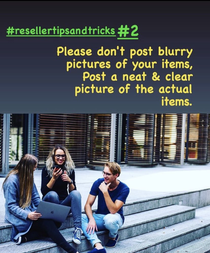 KreateList's tweet photo. #resellertip number 2 Post the neat &amp; clean picture of your item😎 #ebay #poshmart #ebayfinds #ebayseller #ebaystore #ebaykleinanzeigen #ResellerHosting #reseller #etsy #etsyshop #etsyfinds #listing #etsysale #mercari #etsyvintage #etsyuk #etsygifts https://t.co/Jw2xYujtRZ https://t.co/CaW60mON68