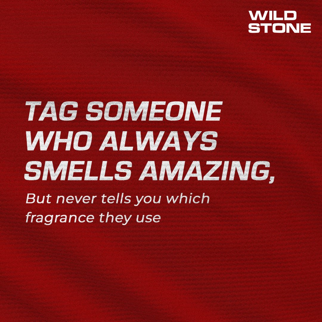 WildStoneIndia's tweet photo. Kuch raaz, raaz nahi rehne chahiye!
#wildstone #wildstonedeo #logtohnoticekarenge #fragrance #perfume #smellgood #tagsomeone #deodorant #deoformen #fragranceformen #perfumeformen #mensgrooming https://t.co/r9D5BU4QXV