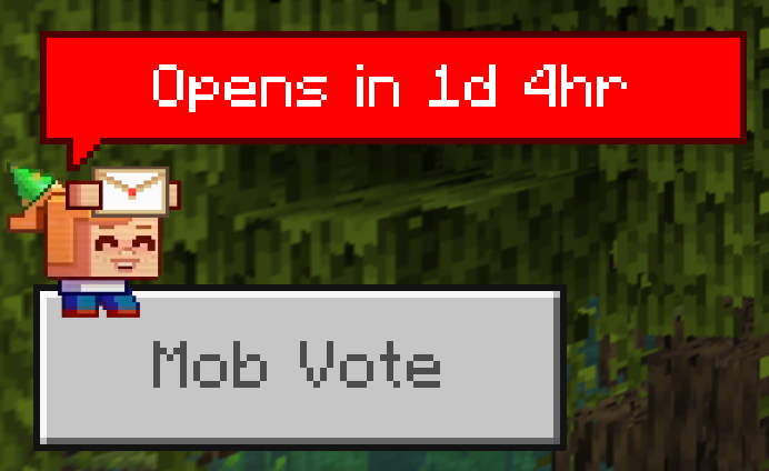 Mega_Spud's tweet photo. Time is flying by this week!
#MinecraftLive https://t.co/kH4PRh4aII