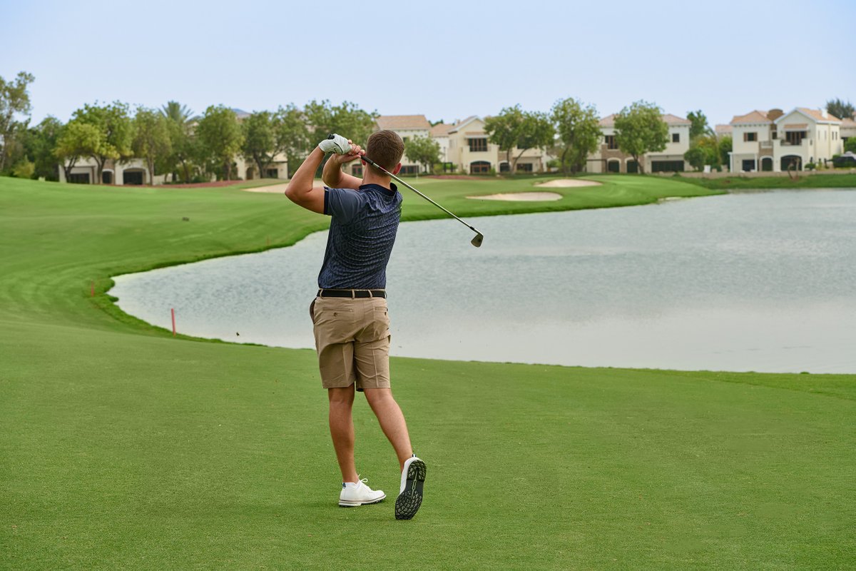 GolfJumeirah's tweet image. You vs the links ⛳️ #14 #EarthCourse