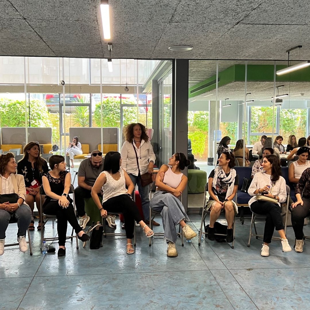 berytech's tweet photo. As part of the #EU4WE Project in Lebanon funded by the European Union and implemented by @ExpertiseFrance, 120 women entrepreneurs and managers participated in a networking event in partnership with @IFC_org and shared how their solutions are impacting the communities.

1/2 https://t.co/9qyHWVYrRH