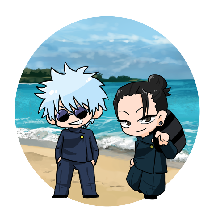 悟と傑のtwitterイラスト検索結果