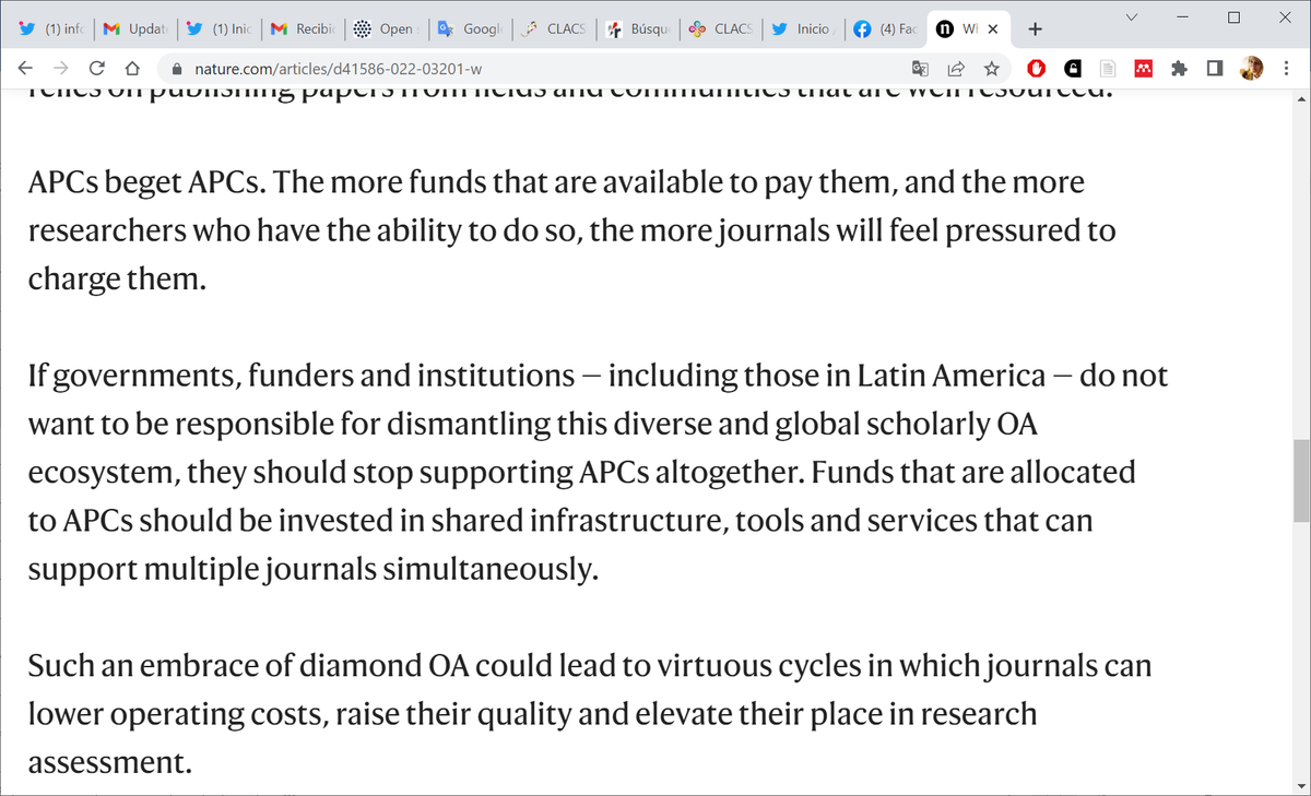 Juan Pablo Alperin @juancommander "Why I think ending article-processing charges will save open access"
nature.com/articles/d4158…