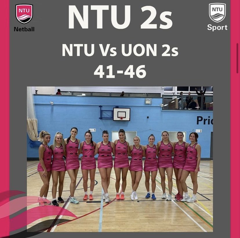 ntunetball's tweet photo. Our 2s played against UON in their first BUCS game of the season! ๐คฉ๐
It was an incredibly close game, and the girls played amazingly well!
#PinkArmy #ProudToBeNTU #ProudToBePink #NTUsport #NTUNetball #NTU #UniversityNetball https://t.co/HUvU1x3dy1
