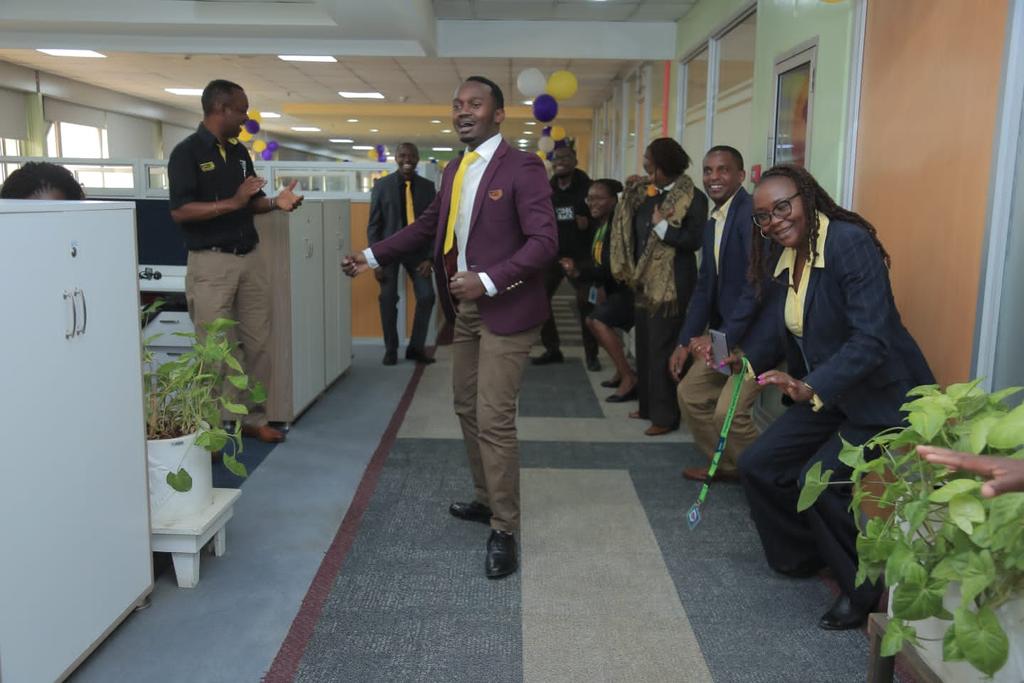 katileCherio's tweet photo. @icx_kenya @TheCXPGroup This being the first time for me to celebrate CSWeek away from the CX team, was extremely heartwarming. I worked with a very committed team some who had not had the opportunity to lead CSWeek activities  #sustainingcustomerinclusion @cm.com https://t.co/NsMp9uQ65O