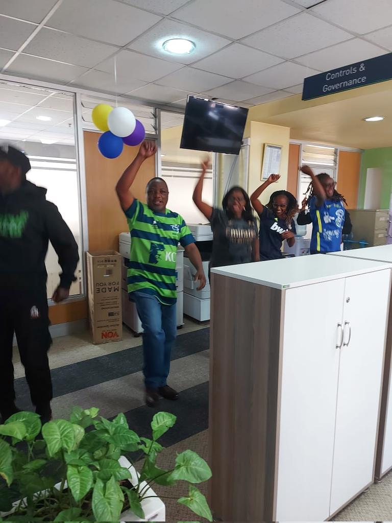 katileCherio's tweet photo. @icx_kenya @TheCXPGroup This being the first time for me to celebrate CSWeek away from the CX team, was extremely heartwarming. I worked with a very committed team some who had not had the opportunity to lead CSWeek activities  #sustainingcustomerinclusion @cm.com https://t.co/NsMp9uQ65O