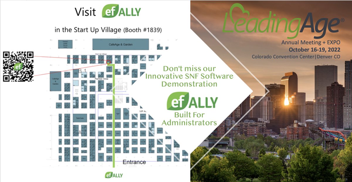 Will we see you in Denver?
Look for @pj_flaherty and Michael Nickolaus in our booth!
#leadingage22 

#seniorcare #skillednursingadministration #gamechangingtech #EFAlly #EFSeniorcare