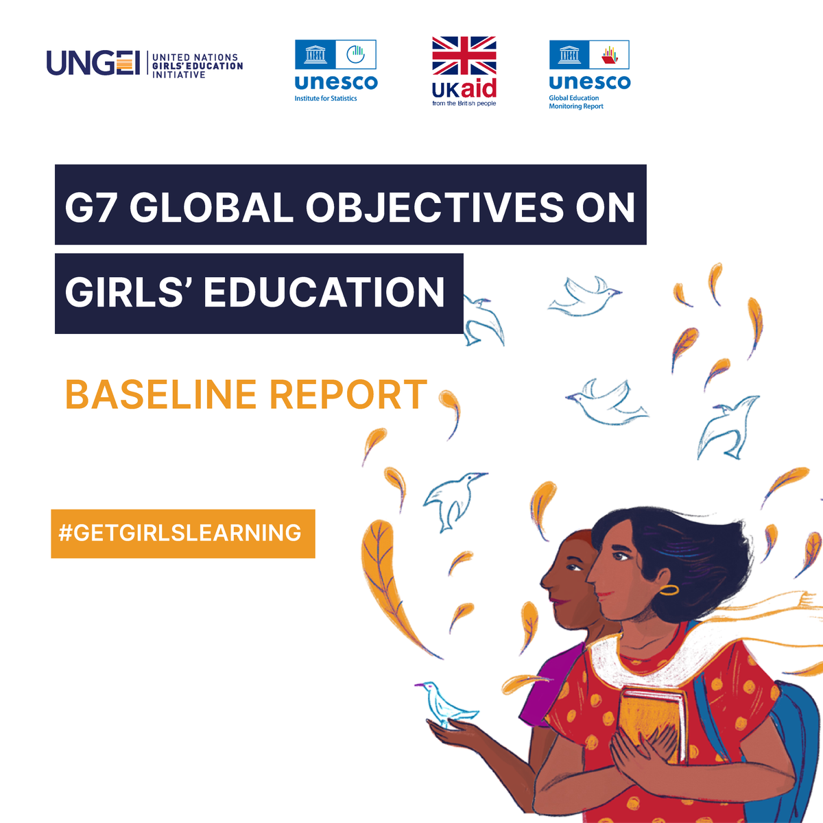 In 2021, two @G7 global objectives were set to #Getgirlslearning by 2026. Read the baseline report by @GEMReport @FCDOEducation, @UNESCOStat and @UNGEI on the progress so far. bit.ly/getgirlslearni…