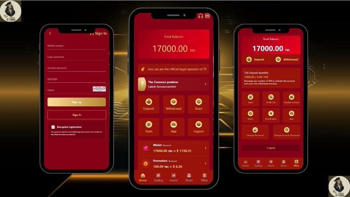 🔰 NEW TRX CLOUD MINING 👇

🎁 SIGN-UP LINK🔻
👉 tron-fund.com/#/pages/login/… 👈

⏱Project Started: 28-09-2022
💵 Min Deposit: 5 TRX
💴 Min Withdraw: 0.1 TRX
💶 Daily Earnings:  6% - 35% 
◽️🔛 Android APK: ✅

#USDT #TETHER #BTC #LTC #XRP #DOGE #TRX #TRON #bitcoin #dogecoin #win