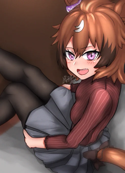 #シンコウウインディ黒スト部 何気に沢山描いてた。好きなんです。 
