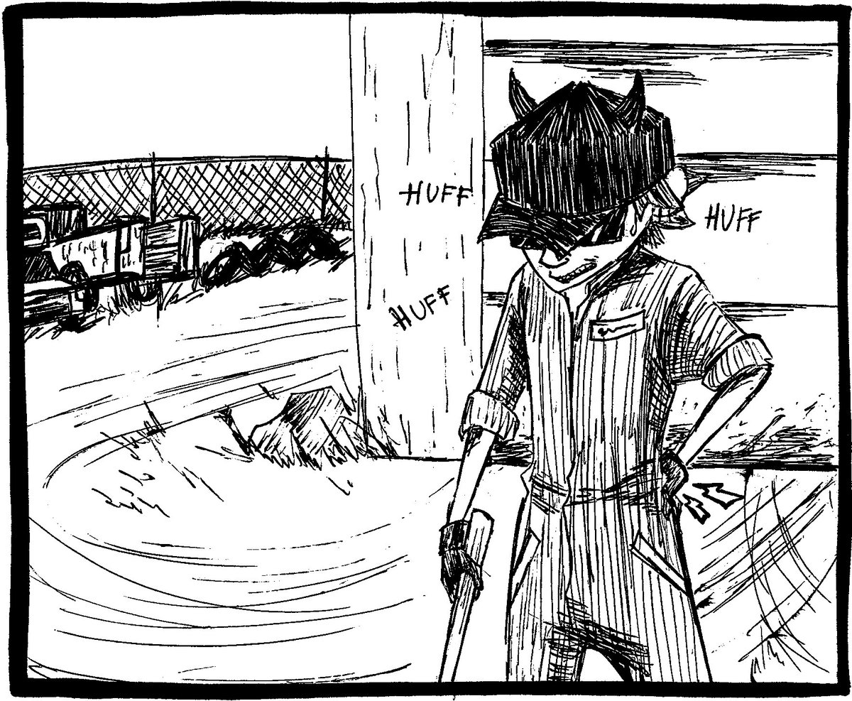 Rigbydraw's tweet photo. @artsharewlucy My name is Rigby and I make comics and stuff https://t.co/ESYyYwQDMV