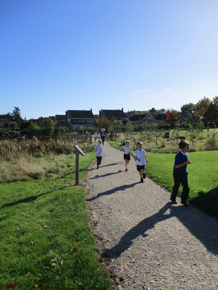 menstonprimary's tweet photo. BBC Look North have been in school today filming Max and Tom Ratcliffe as they continue their 100 Mile Challenge in support of the Down Syndrome Training and Support Service in Bingley. Children in Y2 Maple and Y3 Holly classes were on hand to support them! @DownsyndromeTSS https://t.co/XN3FhI4KeP