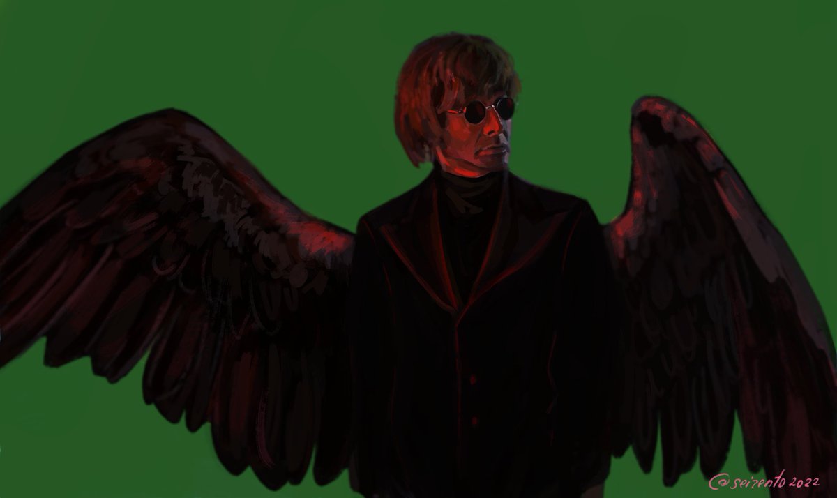 seirento_'s tweet photo. #GoodOmens #Crowley https://t.co/8CeEd3skVF