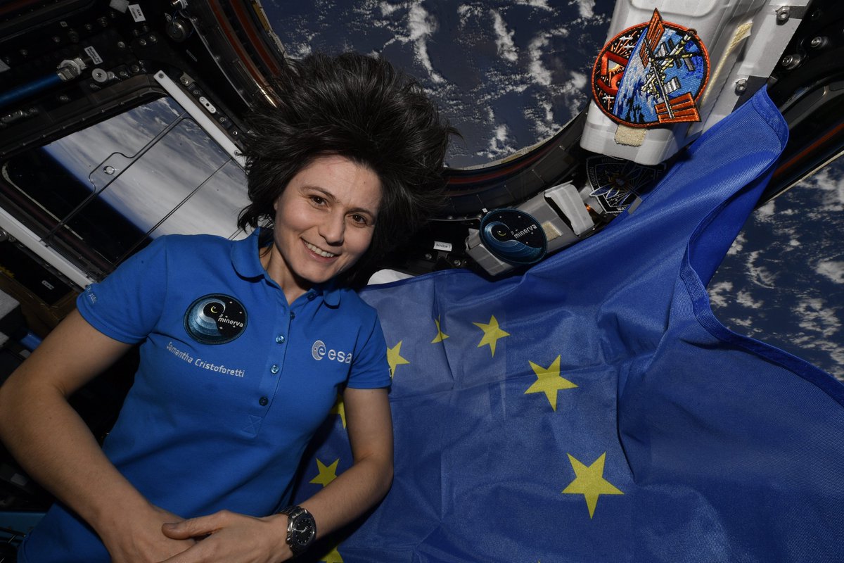 AstroSamantha's tweet image. And it’s been an honor to represent #Europe and #Italy on the International @Space_Station, this amazing outpost in Low Earth Orbit. I am grateful beyond words. #MissionMinerva