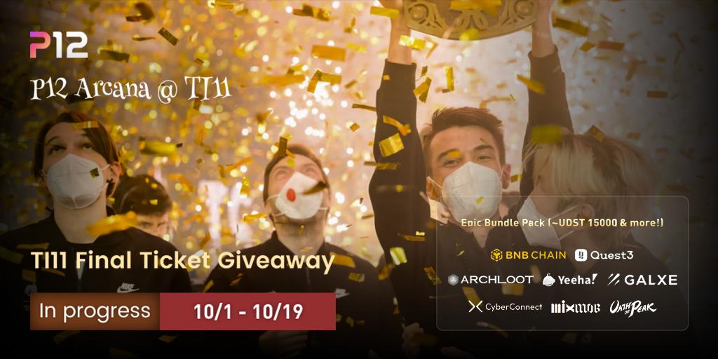 Join Yeeha Games and @_p12_ and take part in the arcana #T11 event! A huge prize pool awaits you for doing simple tasks! Check it out now: airdrop.p12.games/arcana