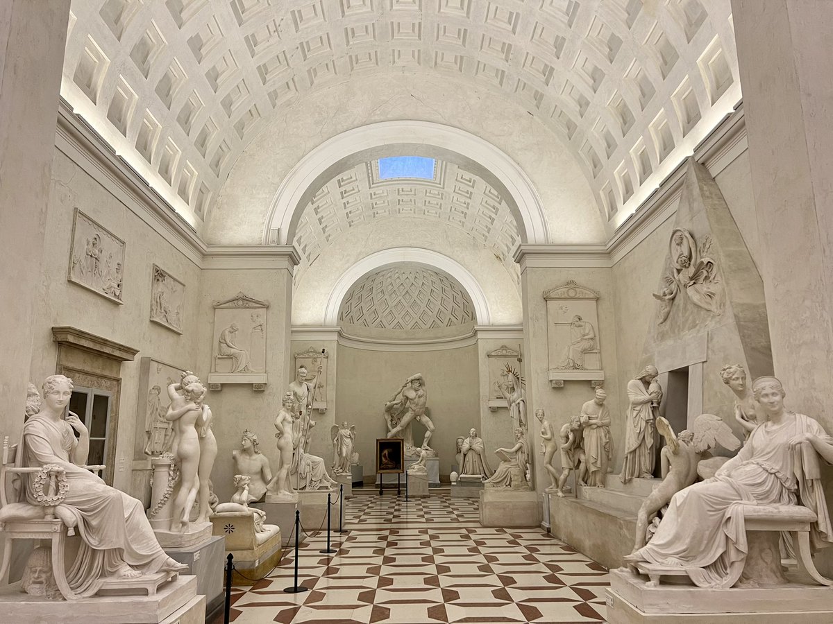 J_Papamarenghi's tweet photo. ⚒️ “Ciò che mi rende più impaziente è vedere l'effetto che l'opera produrrà sulle anime del pubblico”
[#AntonioCanova, scomparso 200 anni fa dopo aver sostenuto “la riputazione artistica dell'Italia”… e scolpito opere ed anime nobili]
#Canova #Scultore #Scultura #Neoclassico https://t.co/MgnD0521wg