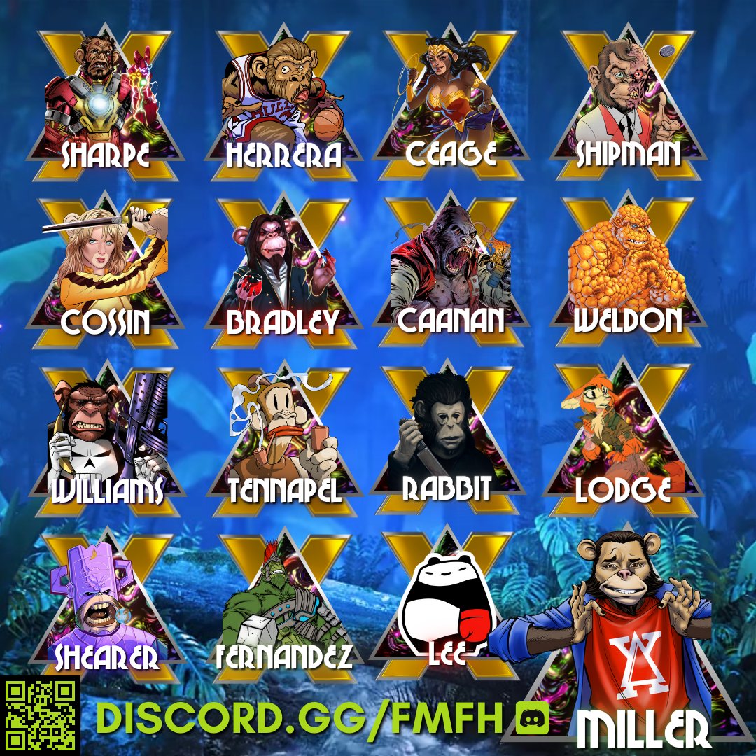 🧵#FMStudio 🎨 <a href="/kevhulk73/">The Problematic Kevhulk73 🇺🇸🐉💀</a> <a href="/CossinMasked/">MATTCOSSIN</a> <a href="/BenHerrera01/">Ben Herrera</a> <a href="/TeatimeDroan/">🌴Ceage🦈</a>  <a href="/brian_shearer/">Brian Shearer (lost his checkmark)</a> <a href="/GaryShipmanArt/">Gary Shipman Art | Make Your Own Art</a> <a href="/DougTenNapel/">Doug TenNapel</a> <a href="/Cap_White/">Caanan_White here to create and inspire!🤟🏾*</a> <a href="/WeldonArt/">Matthew Weldon</a> <a href="/dwamsart/">David Williams</a> <a href="/onedoomedrabbit/">onedoomedrabbit (Commissions Open)</a> @Zach_DB @elliotfernadez.
Anticipating <a href="/punchingpandas/">Punching Pandas 🥊🐼</a>
<a href="/ReaganLodge/">𝐑𝐄𝐀𝐆𝐀𝐍⚔️𝐋𝐎𝐃𝐆𝐄</a> debut within the Genesis Customs Collection soon!