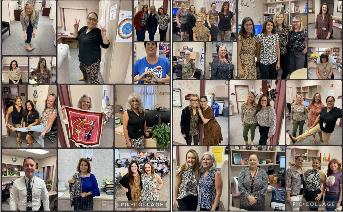 GotBulldogPride's tweet photo. Another double collage moment for DSUSD College Week! The DEC is roaring about being Wild for College! 🙌🏼 #AVIDSpirit #DSUSDPride #CollegeKickoffDS @DesertSandsUSD @DesertSandsEF @dsusdAVID https://t.co/bkU68P31kG