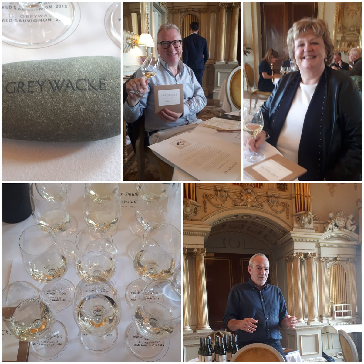 What a way to spend a morning, vertical tasting of Greywacke Wild Fermented SB 2009 to 2020