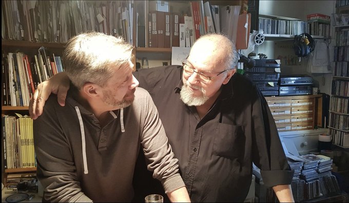 Carlos Pacheco and Spanish comics legend Carlos Gimenez