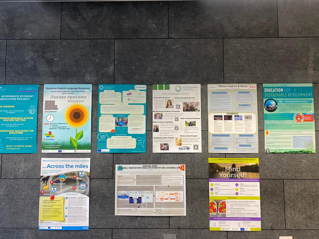AshED_PD's tweet photo. Huge thank you to @KWETB #FET staff who prepared posters for showcase at #FETConnect! ππ€π€©π
#LearnerVoice
#SDGs
#Wellbeing
#LearningDesign
#ConnectingLanguageLearners
#MotionCapture
#innovation
#Erasmus
Fantastic shared learning!
#ThisIsFET #ThisIsFETinKWETB https://t.co/fy2VOOODsG