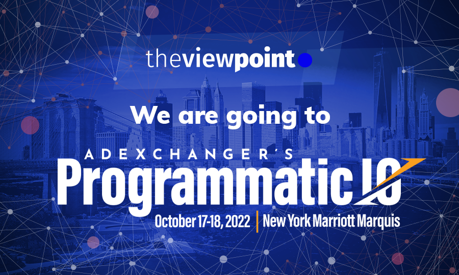 _TheViewPoint_'s tweet photo. Less than one week to go! Schedule a meeting with @Daniel__Elad and @dzenna2000  at Programmatic I/O in NYC on October 17th-18th to discover what 2023 holds for the CTV industry, and how both buy and sell sides can strike the best ad deals on our platform.
https://t.co/A45YDOInlv https://t.co/zu65XIwdg3