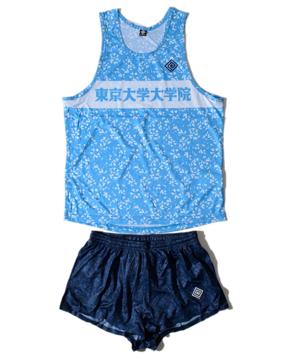 東京大学大学院陸上部の正規ユニフォームをエルドレッソで製作致しまし