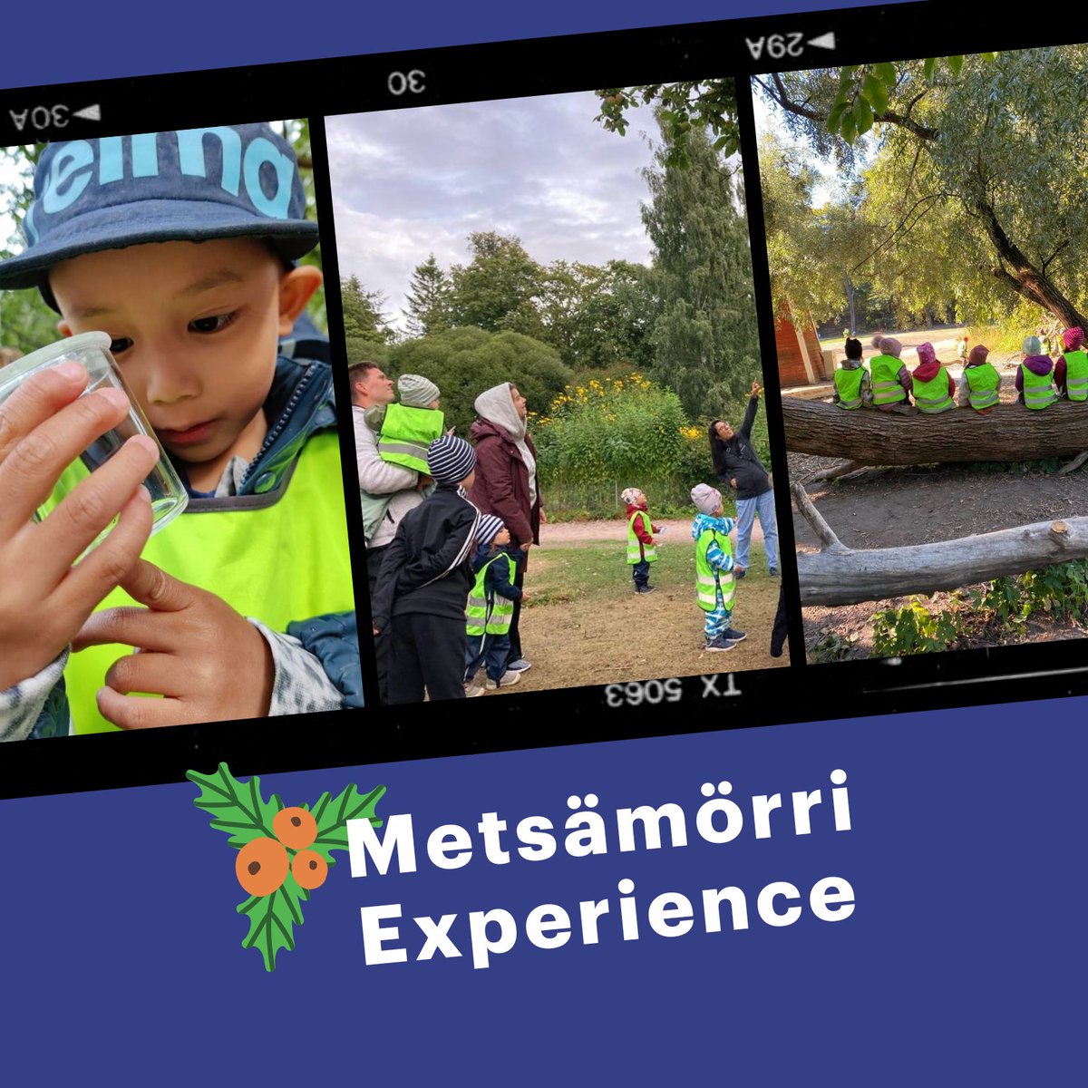 Last month, our flagship daycare invited parents to the nature education experience with their kids🌳👨‍👩‍👦

The families had a lot of fun and they can't wait for the next forest adventure💚