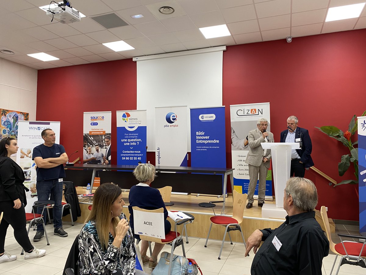 📝 Aujourd'hui, job dating à Grézan et Ville Active organisé en partenariat avec <a href="/NimesMetropole/">Nîmes Métropole</a>  et @pole_emploi.

👉Plus de 100 candidats se sont présentés à Grézan et plus de 80 à Ville Active. 

#Recrutement #job #gard #Emploi